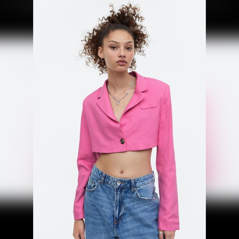🩷 Crop Jacket